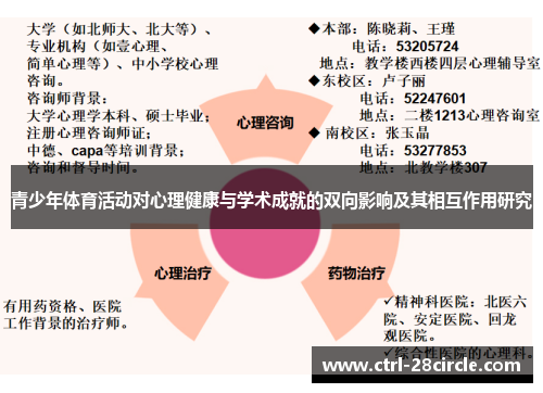 青少年体育活动对心理健康与学术成就的双向影响及其相互作用研究